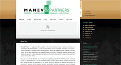 Desktop Screenshot of manevandpartners.com